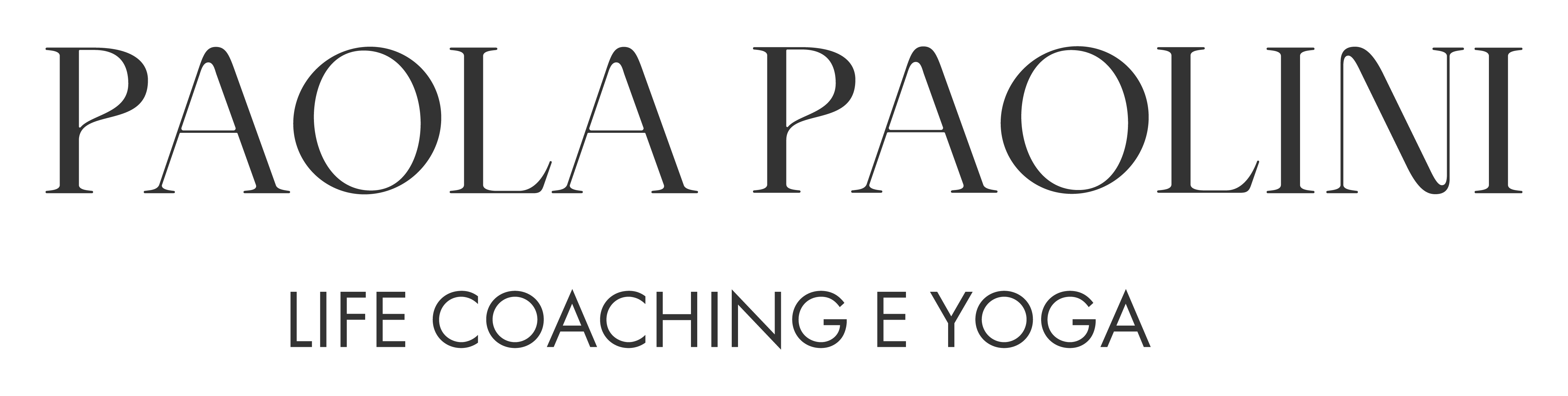 Logo Paola Paolini Life coaching e yoga